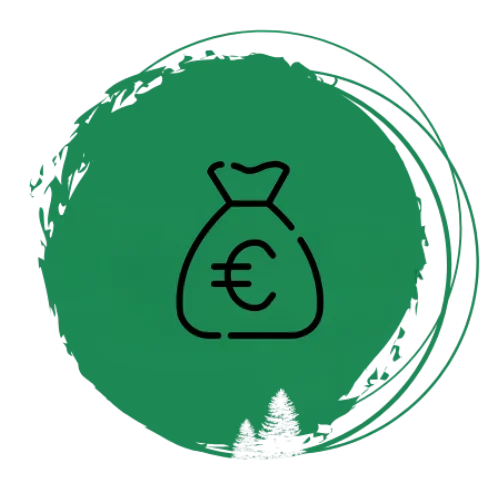 Geldsack-Symbol für Kosten und Wert der Module